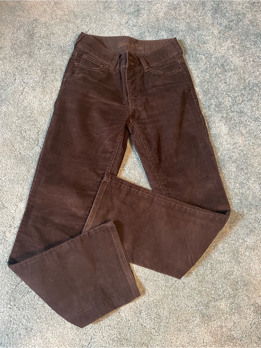 Denver Hayes Dark Brown Corduroy Pants
